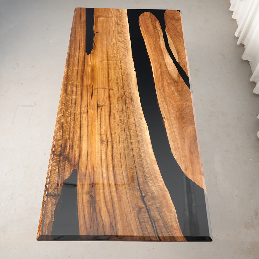 Black Walnut Resin Epoxy Tabletop