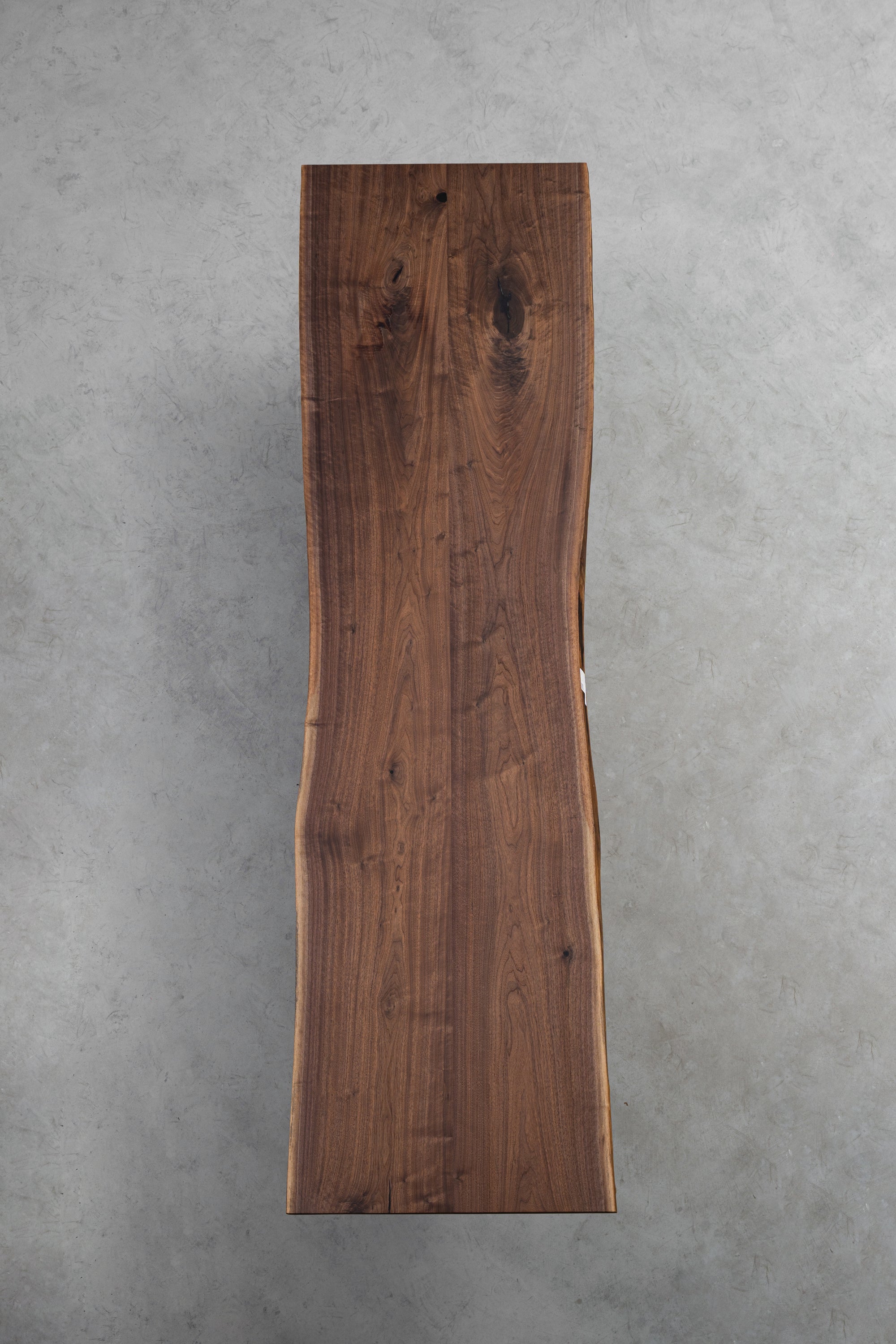 Kazanahome Black Walnut Table Organic Design Live Edge