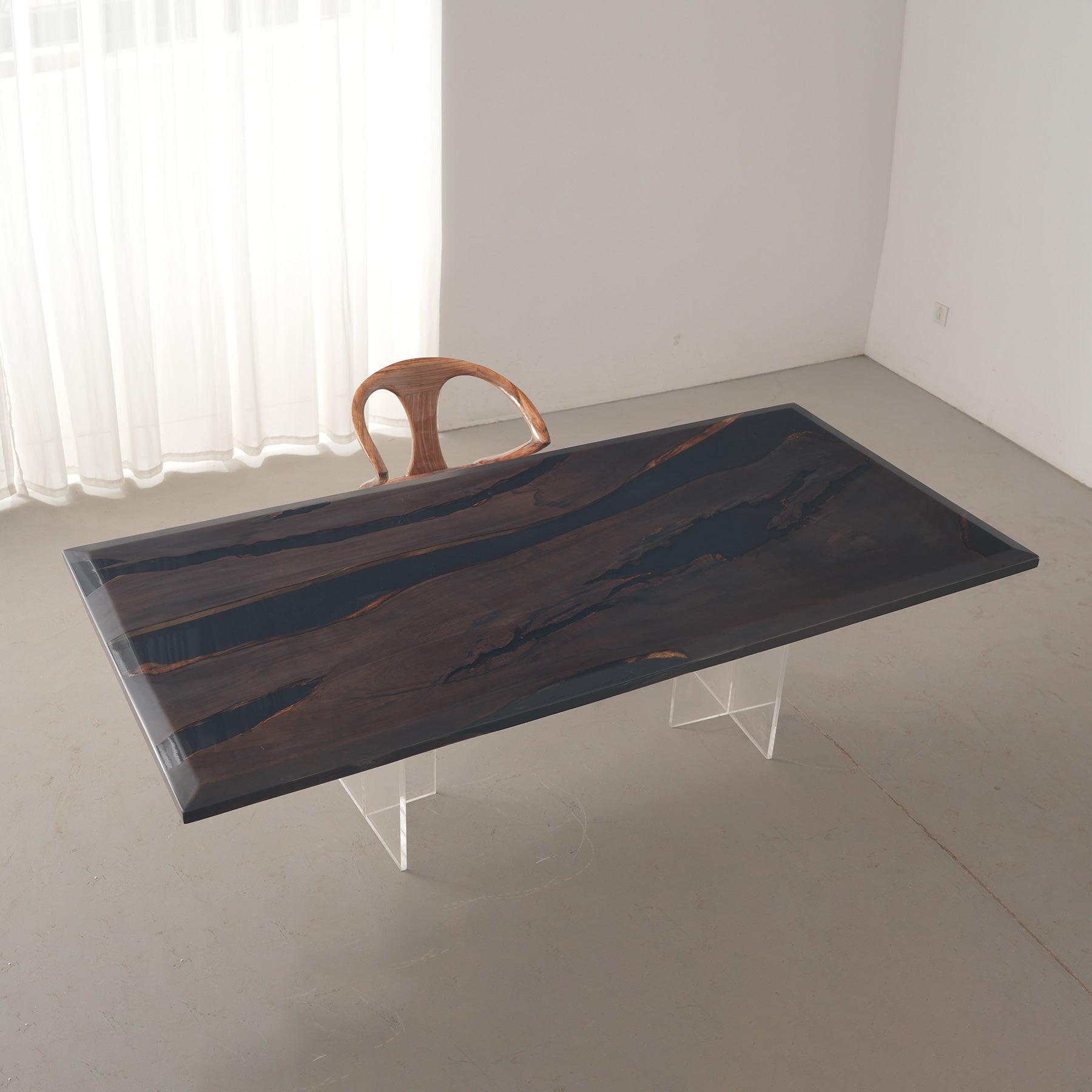 Wood Epoxy Table - Kazanahome