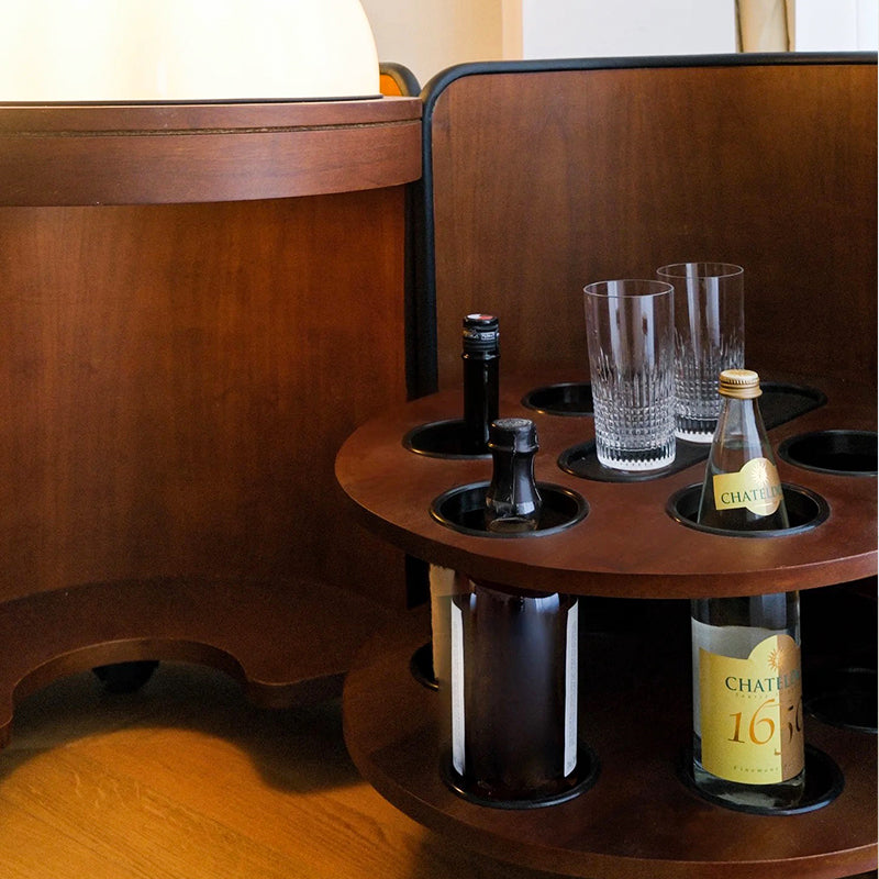 Wood Wine Bar Cabinet Kazanahome