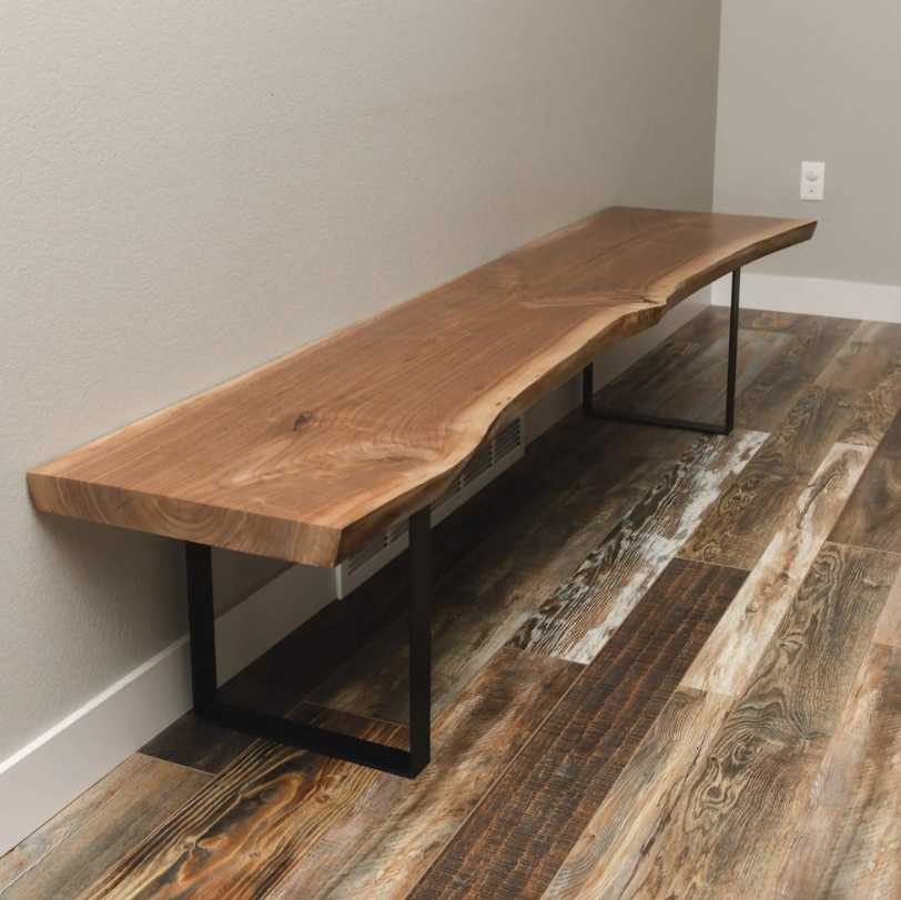 Custom Black Walnut Epoxy Table for Natalie