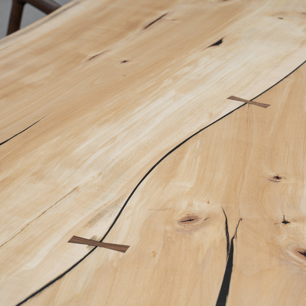 Poplar Solid Wood Table