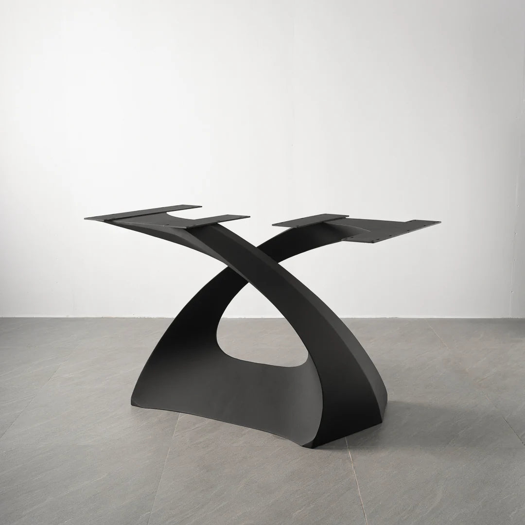 Metal Table Base 307 Arch X-shaped 28" H for Table Top