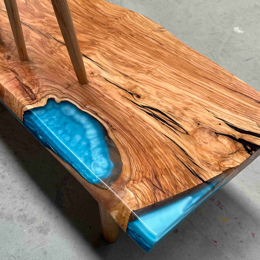 Kazanahome Epoxy Bench Backrest