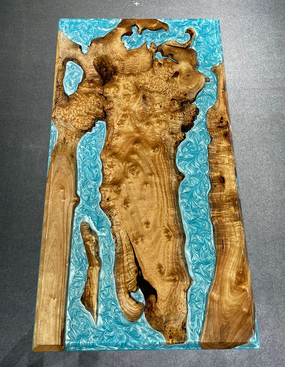 Olive Epoxy Dining Tabletop in Florida