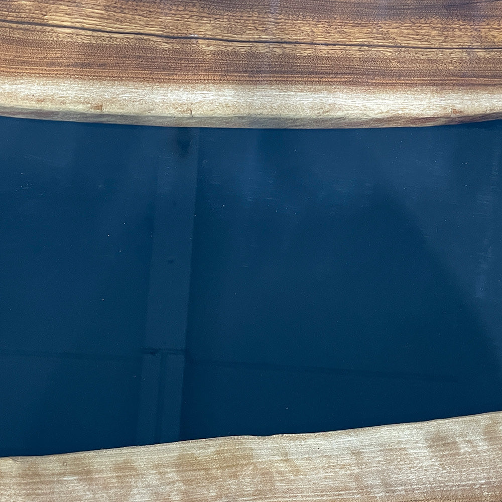 Kazanahome Black Walnut Resin Wood Epoxy Tabletop