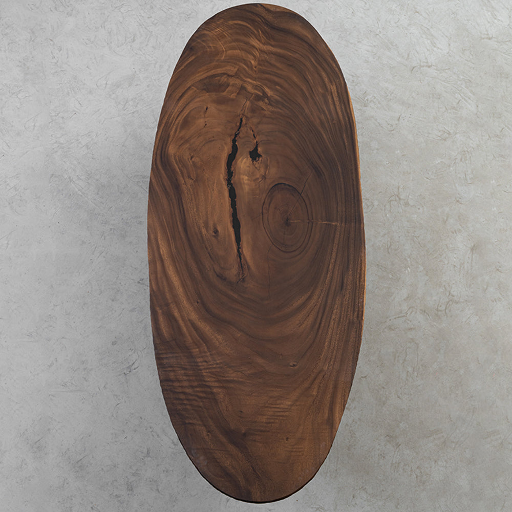 Oval Solid Wood Table