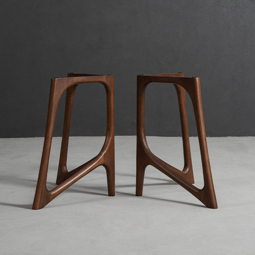 Wood Table Leg / Table Base One-pair WTL-18