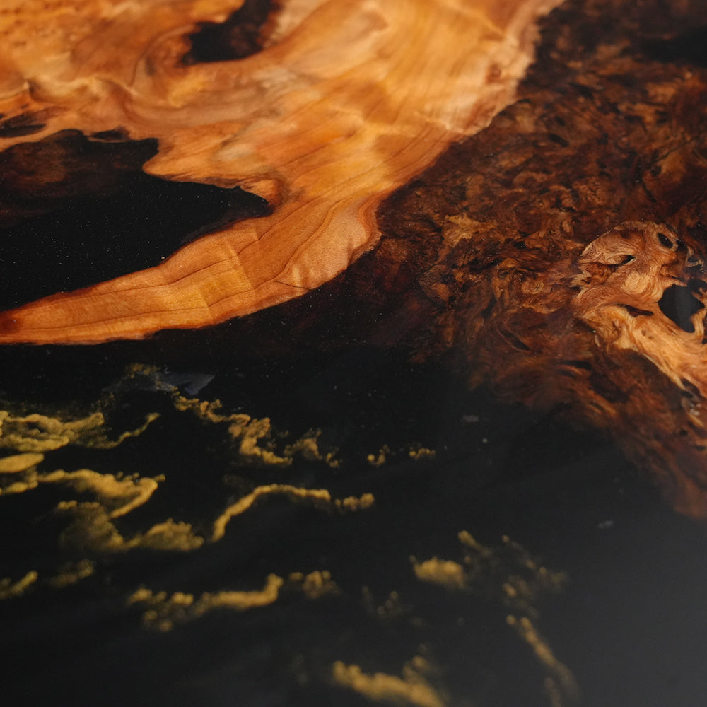 Wood Resin Epoxy Table in Chicago