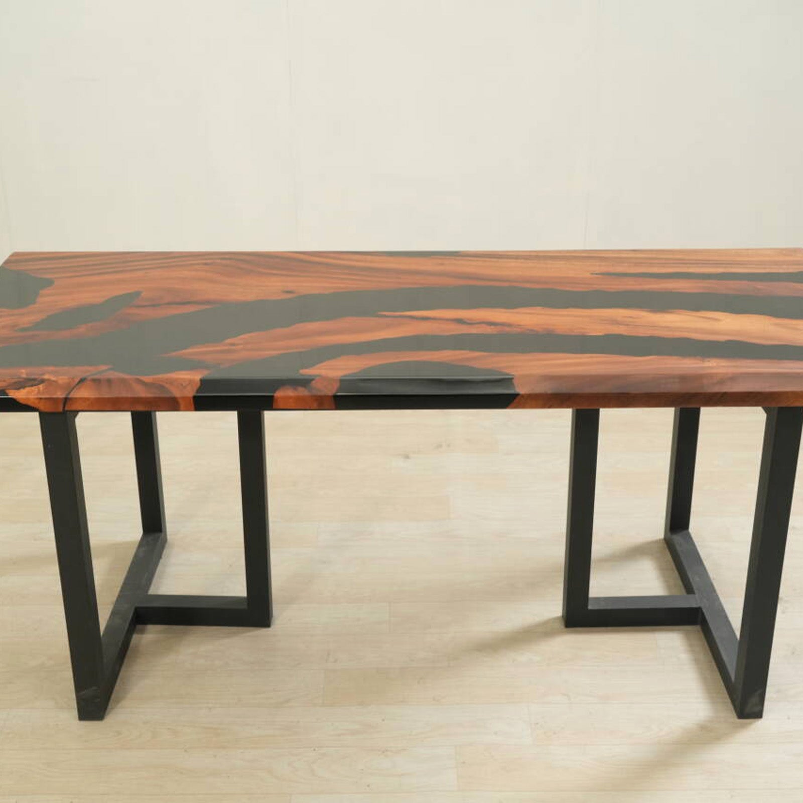 Walnut Epoxy Table in Austin