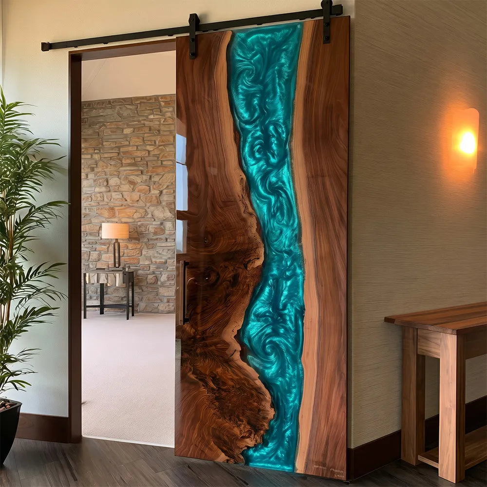 black-walnut-epoxy-resin-door-austin-tx