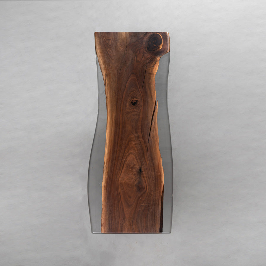 Wood Epoxy Resin Table - Kazanahome