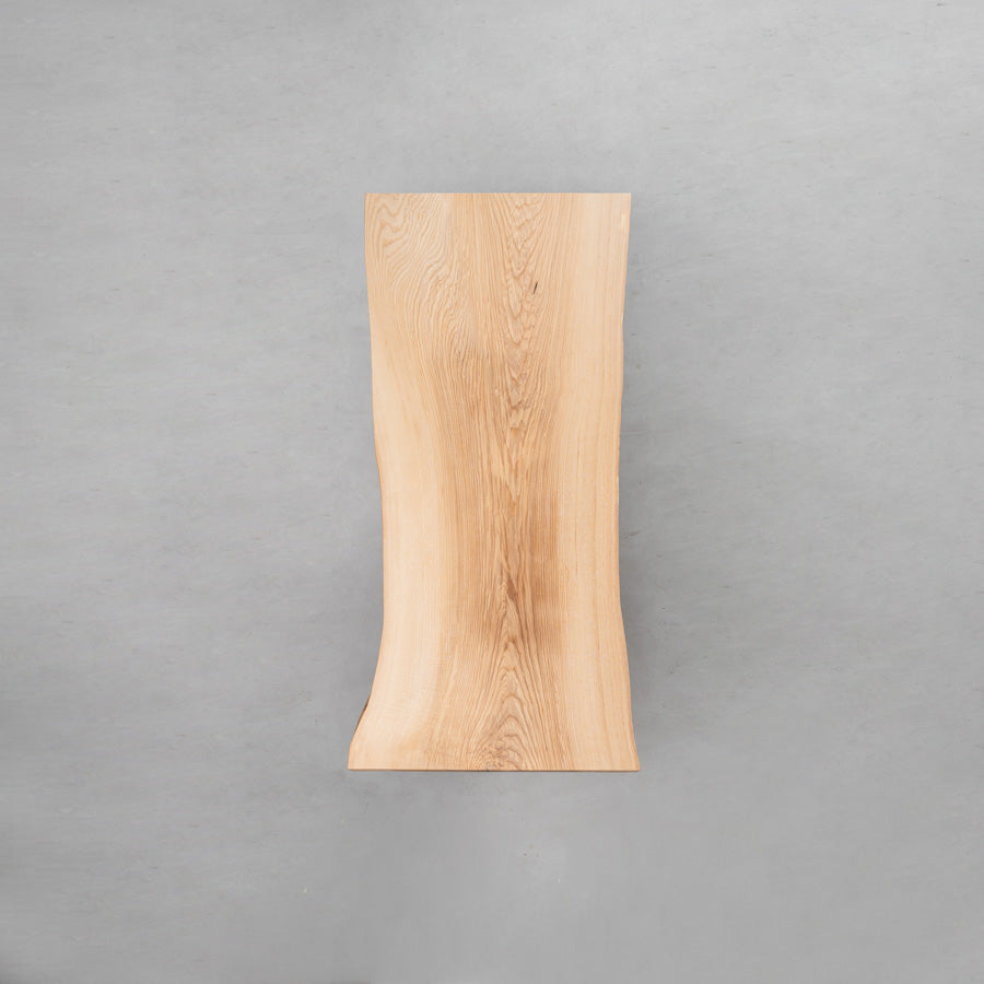 Kazana Ash Wood Slab Dining Table 37.8"WX 78.66"L