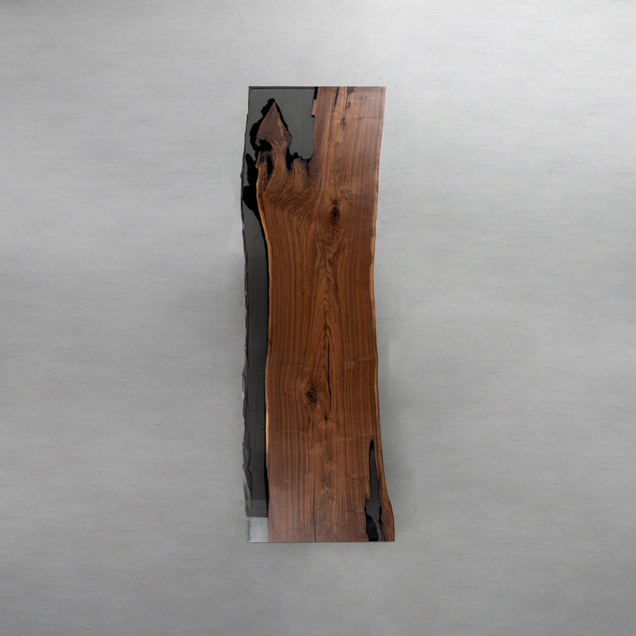 Live Edge Epoxy Resin Wood Table - Kazanahome