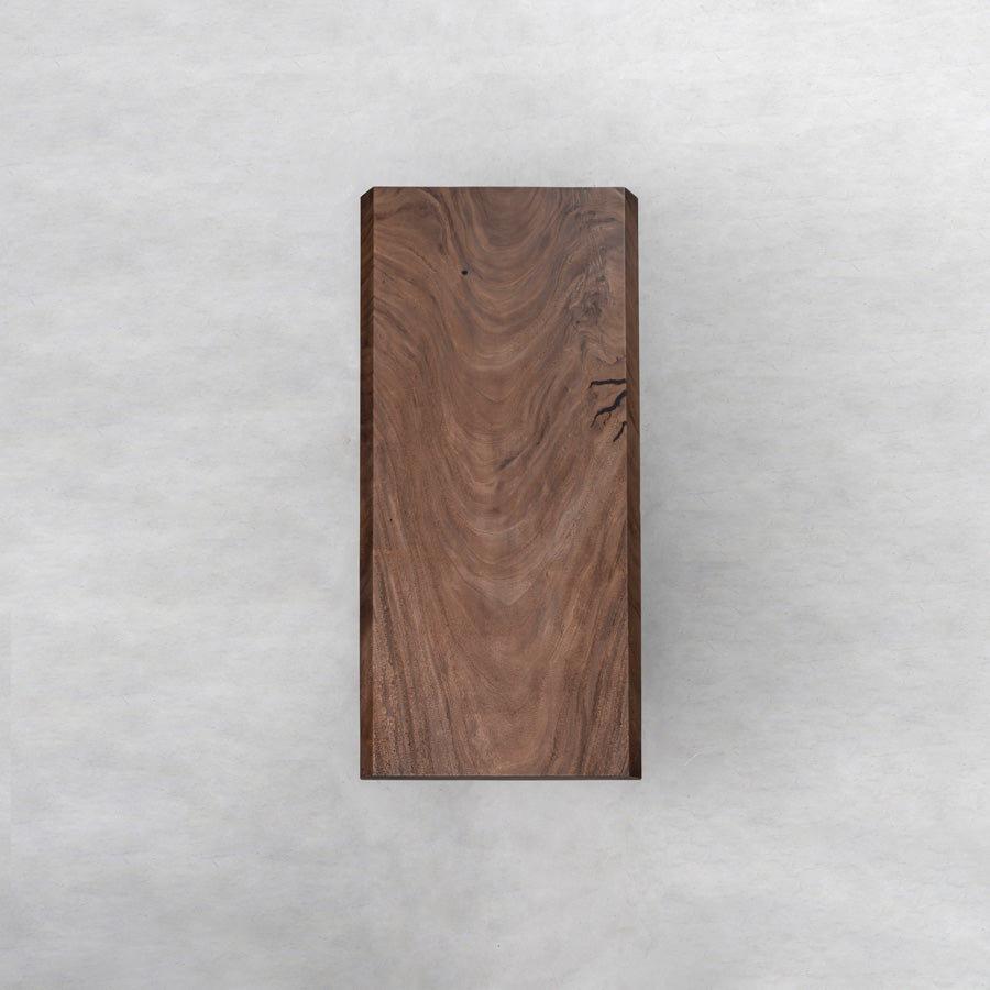 KAZANA Walnut Wood Dining Table 30.31"Wx63.23"L
