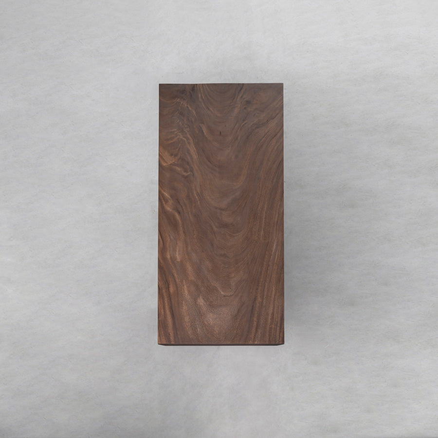 KAZANA Walnut Wood Dining Table 30.31"Wx63.23"L
