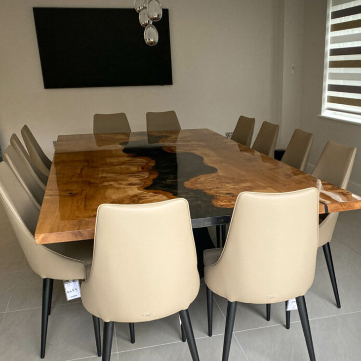Resin Wood Epoxy Table - Kazanahome in Seattle
