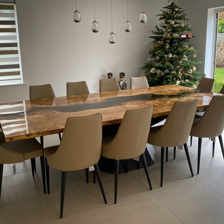 Wood Epoxy Table - Kazanahome in Seattle