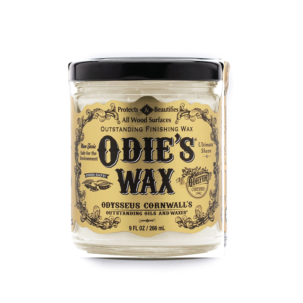 Super Hard Wax for Wood 9 Ounce Glass Jar