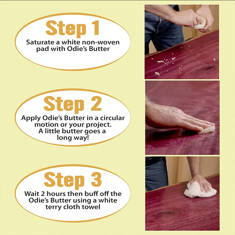 Wood Butter 9 Ounce Glass Jar