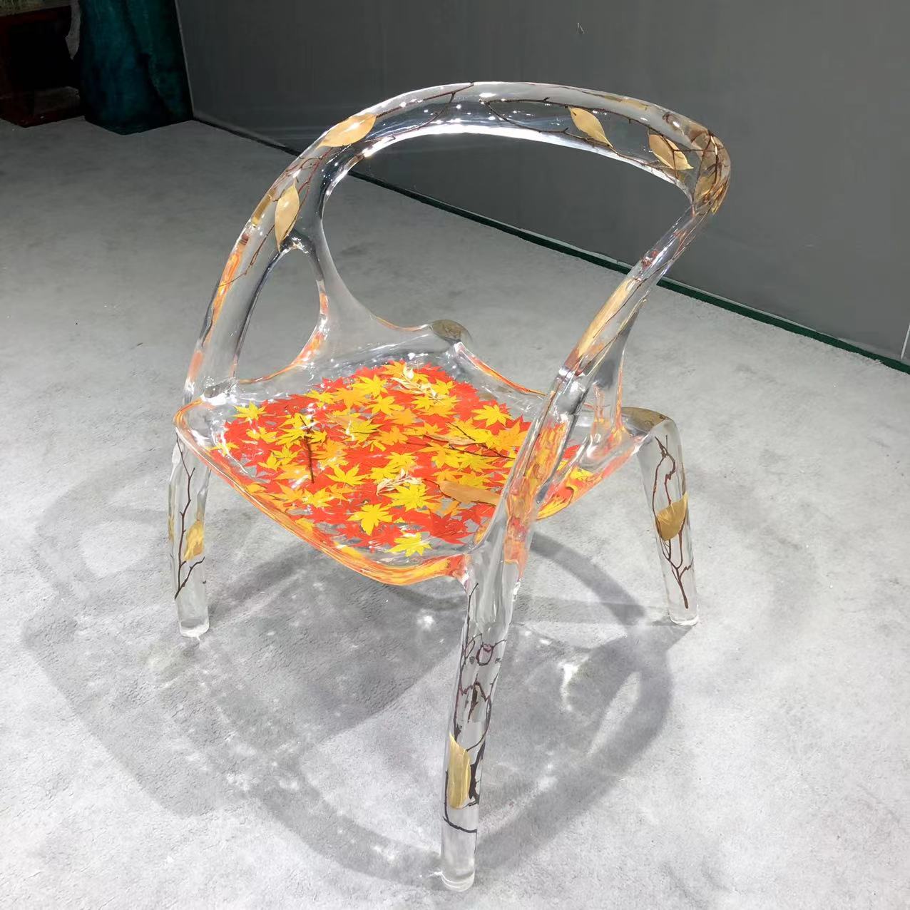 kazanahome-epoxy-resin-Maple-leaf-chair-4