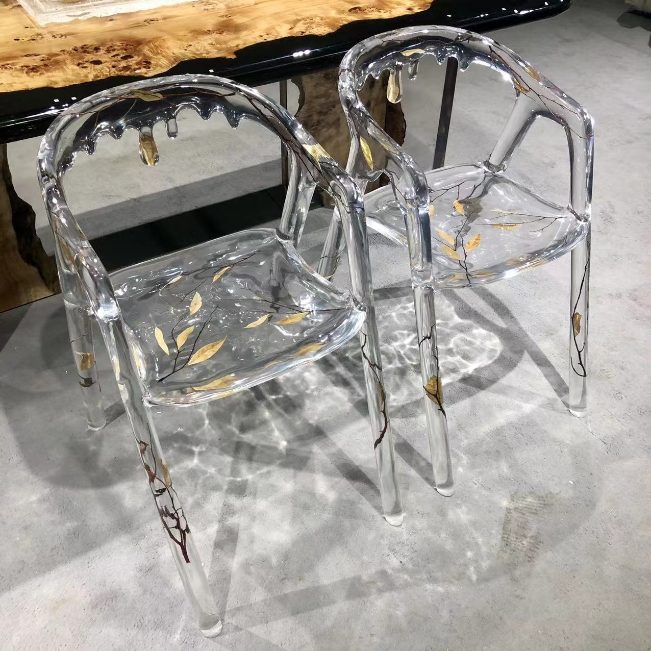 kazanahome-epoxy-resin-dripping-leaf-chair-5