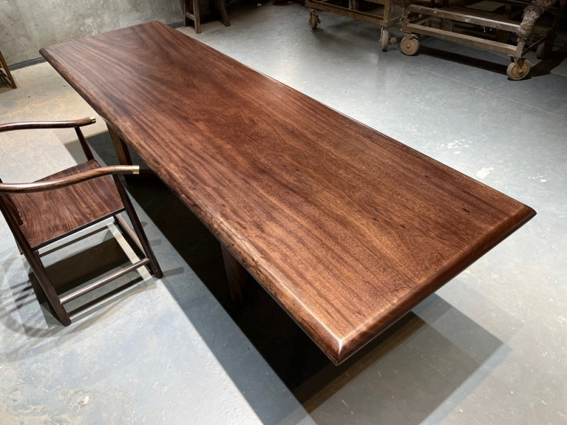 Exotic Zebrawood Dining Table kazanahome