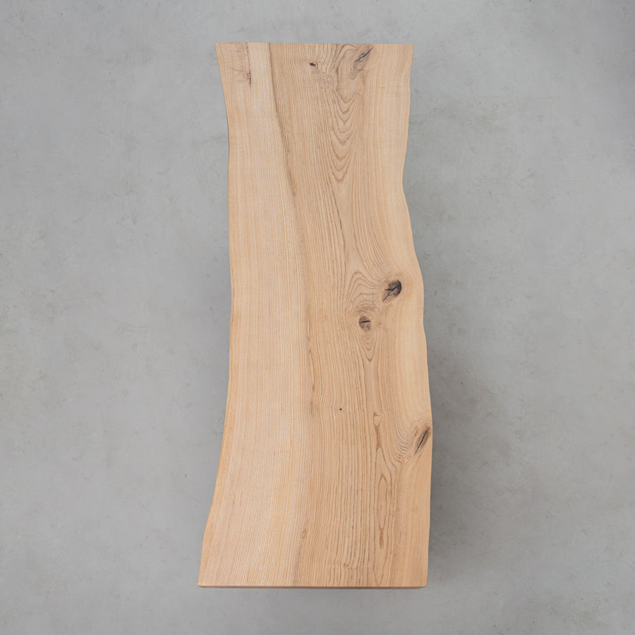 Live Edge Ash Dining Table - 37.48' kazanahome