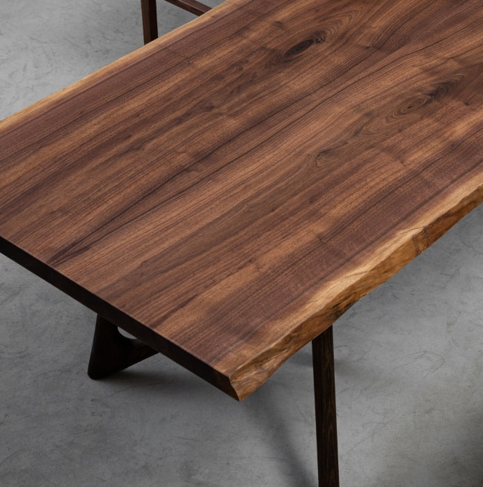 kazanahome Unique live edge Live Edge Black Walnut Wood Tabletop