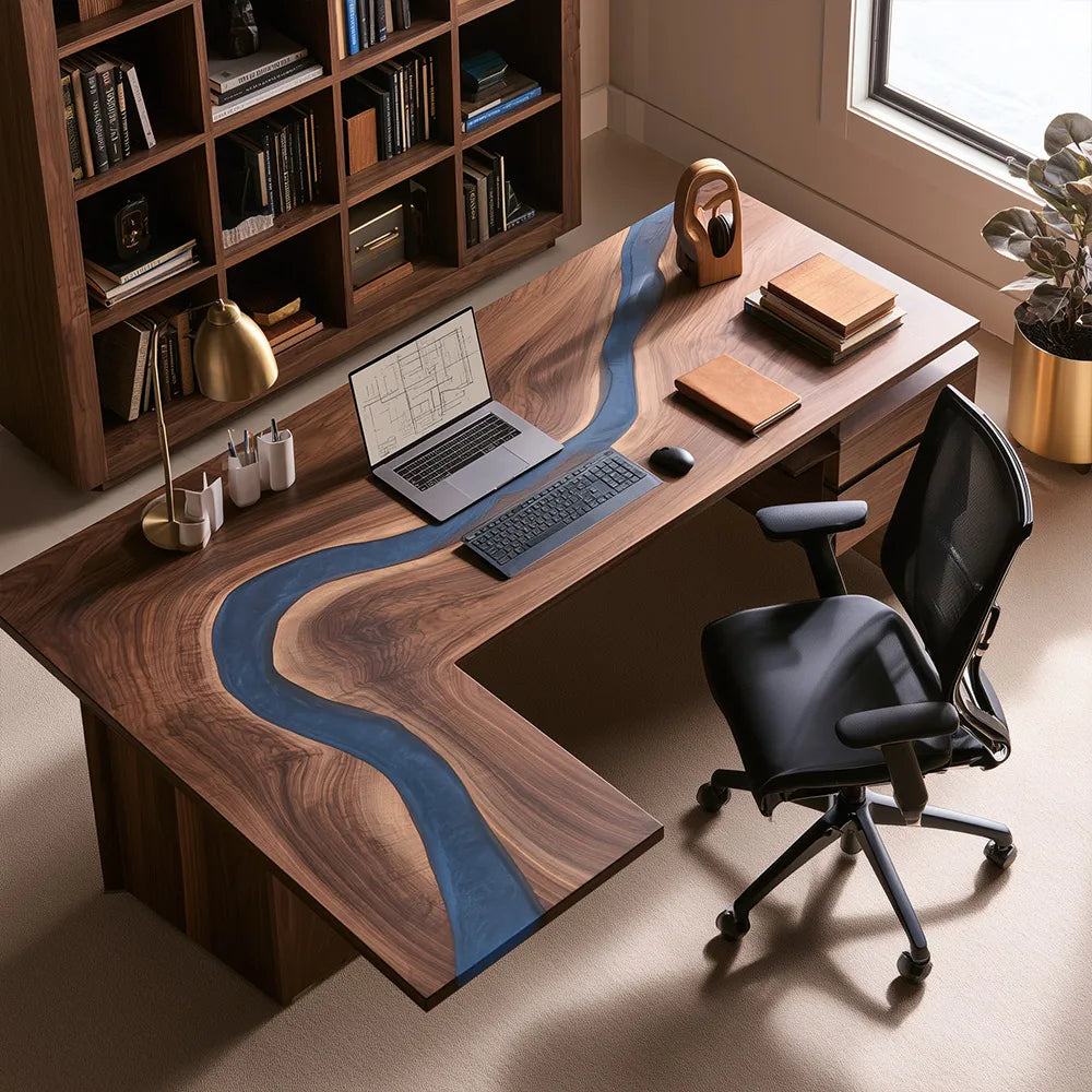 l-shaped-black-walnut-epoxy-desk