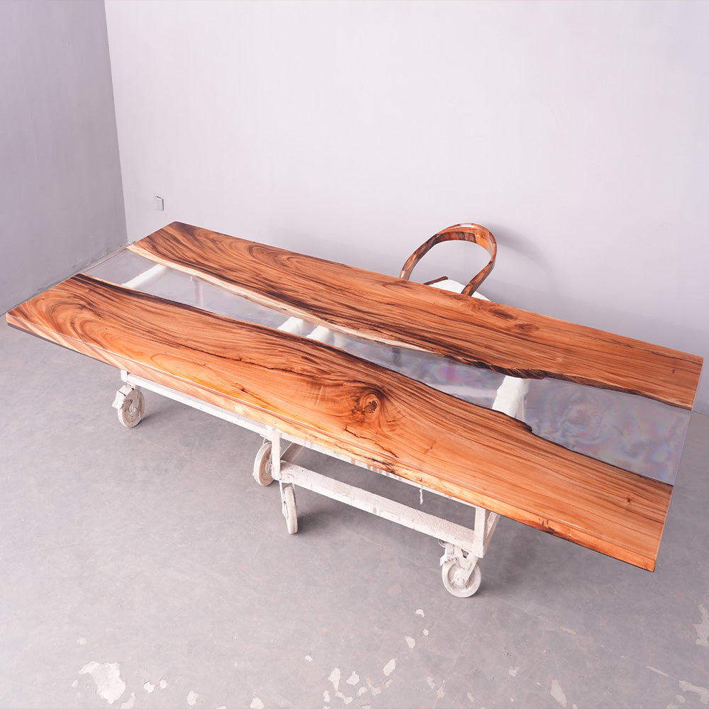 large-clear-river-dining-table-denver-co