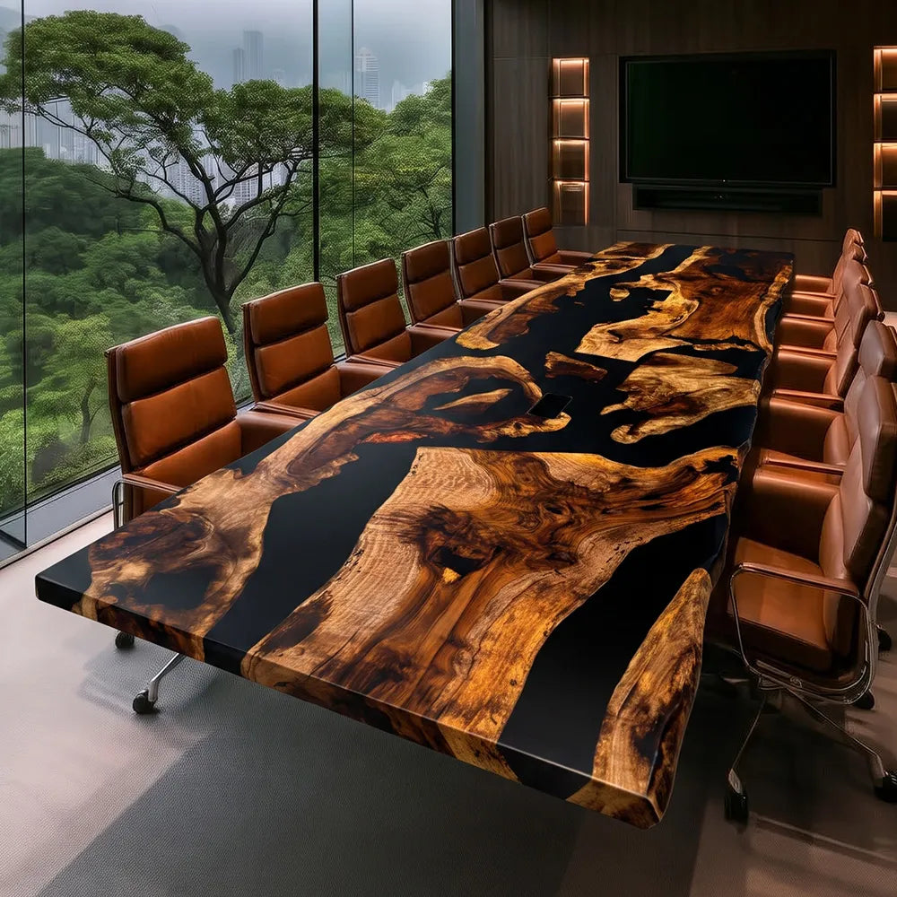 black-epoxy-conference-table-miami-fl