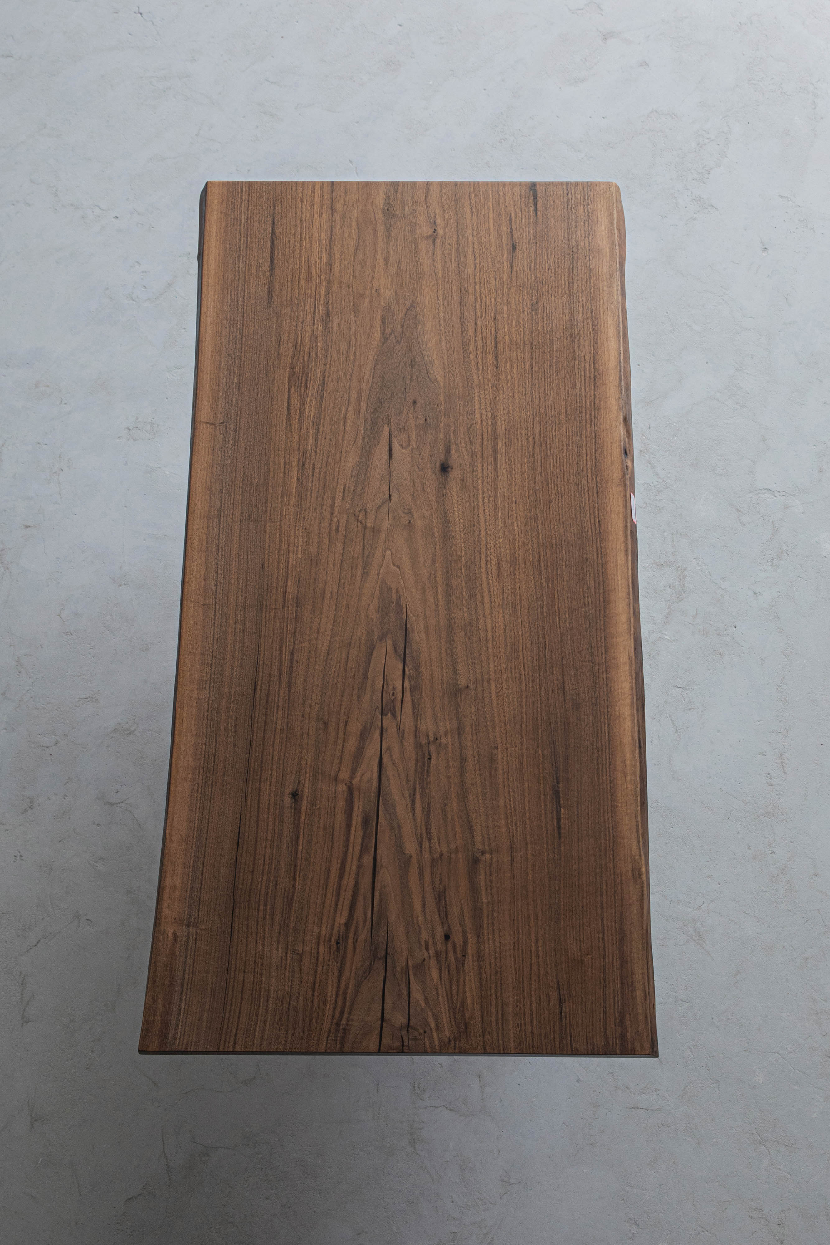 KAZANA Home Black Walnut Live Edge Dining Table, Length: 58-1/4 Inches