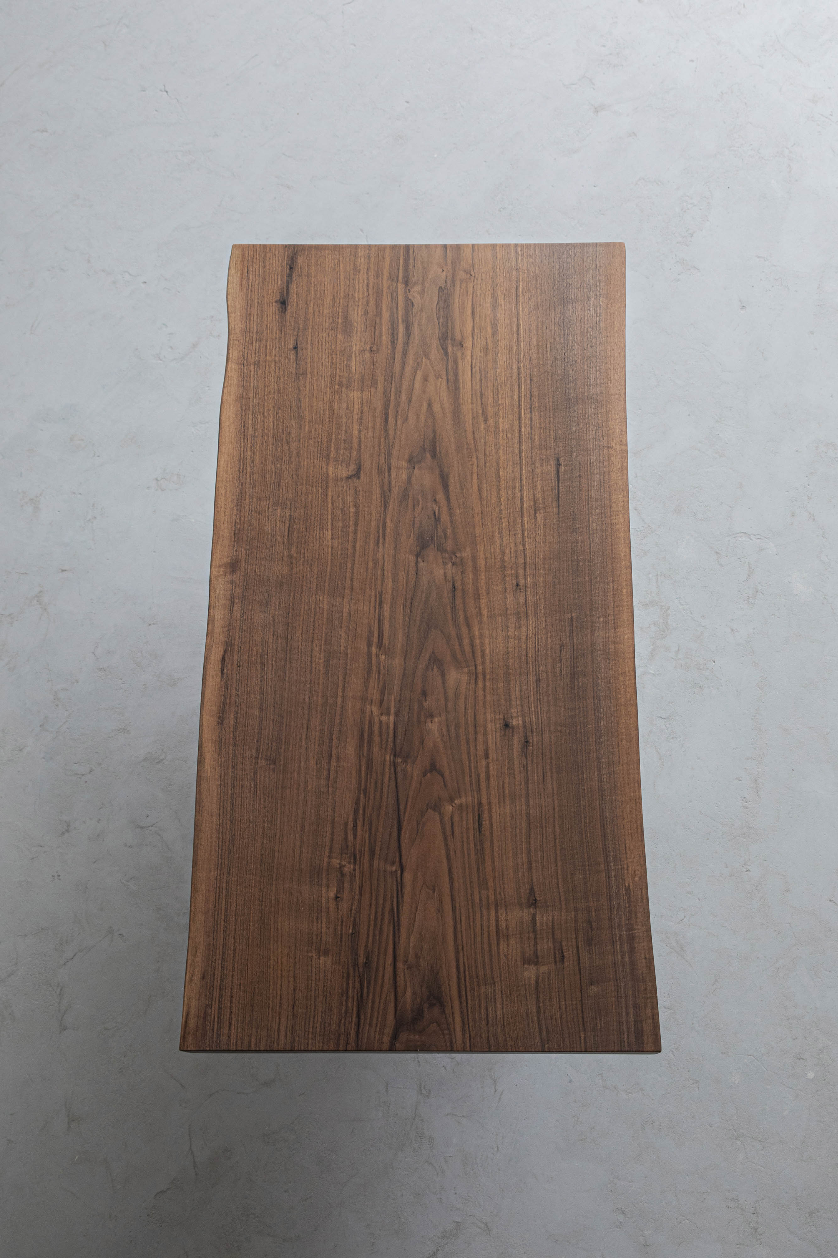 KAZANA Home Black Walnut Live Edge Dining Table, Length: 58-1/4 Inches