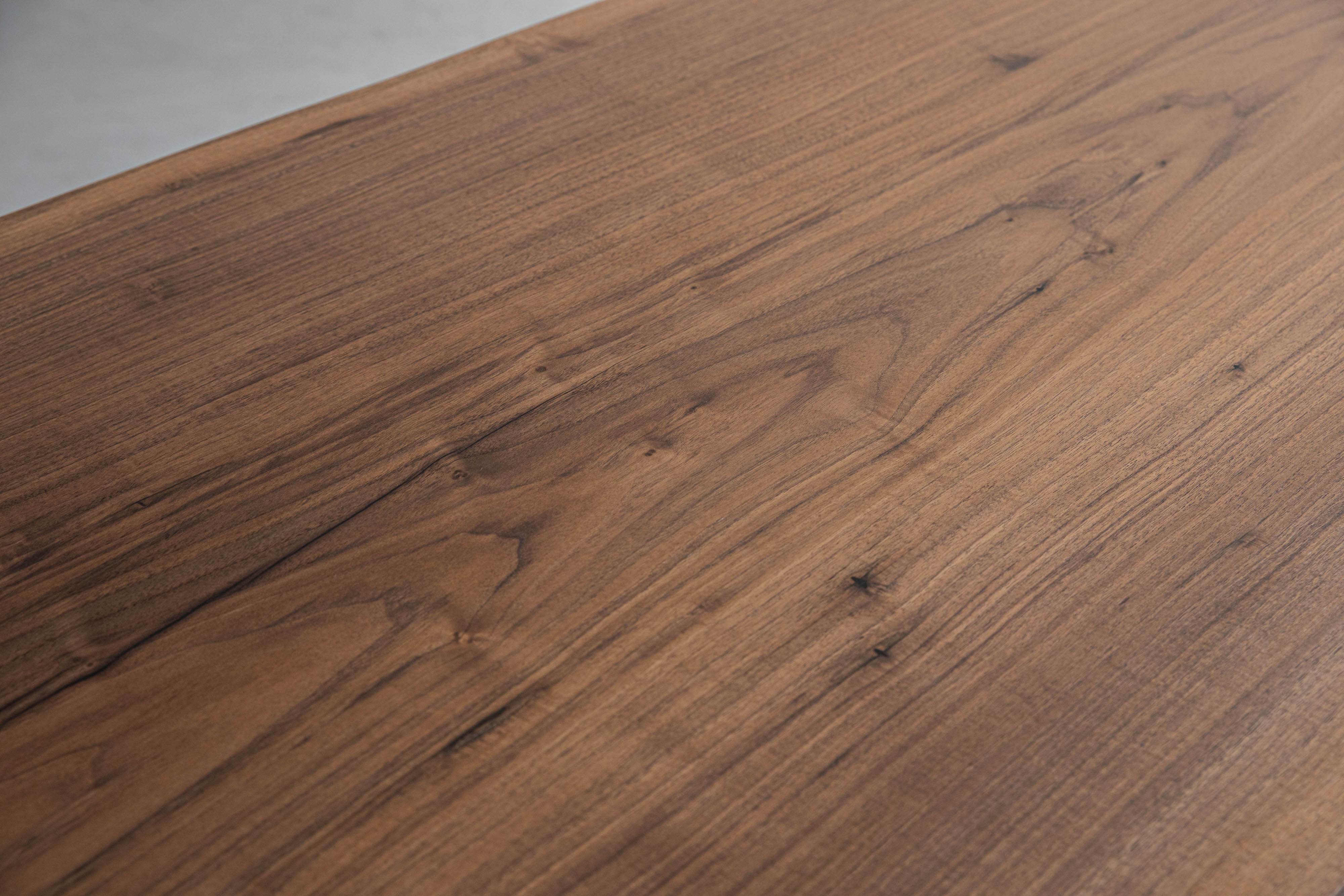 KAZANA Home Black Walnut Live Edge Dining Table, Length: 58-1/4 Inches