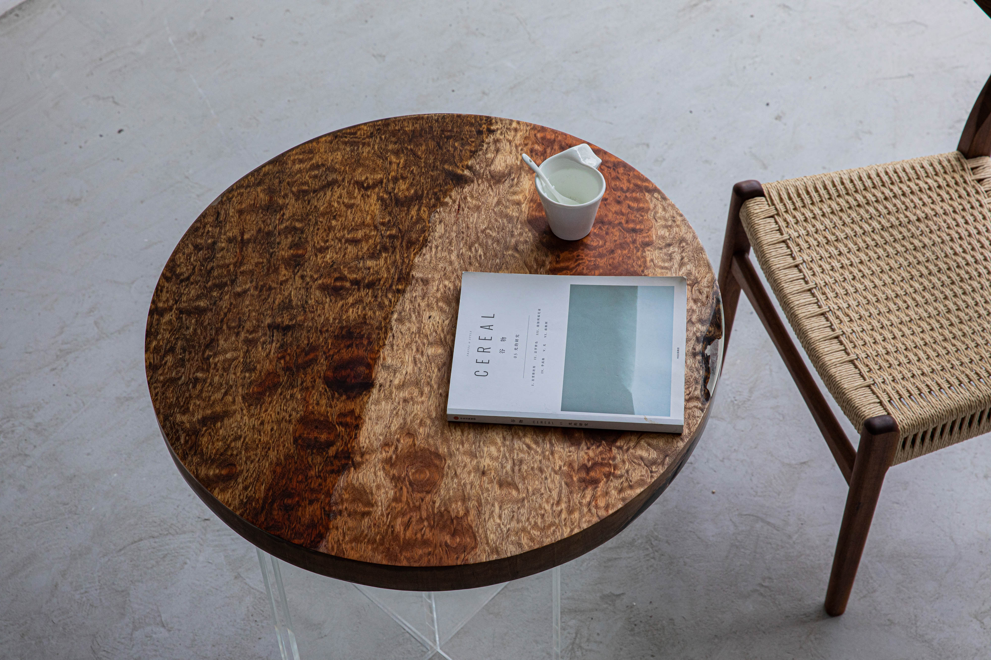 KAZANA Home Wooden Epoxy Coffee Table BE70-5.3