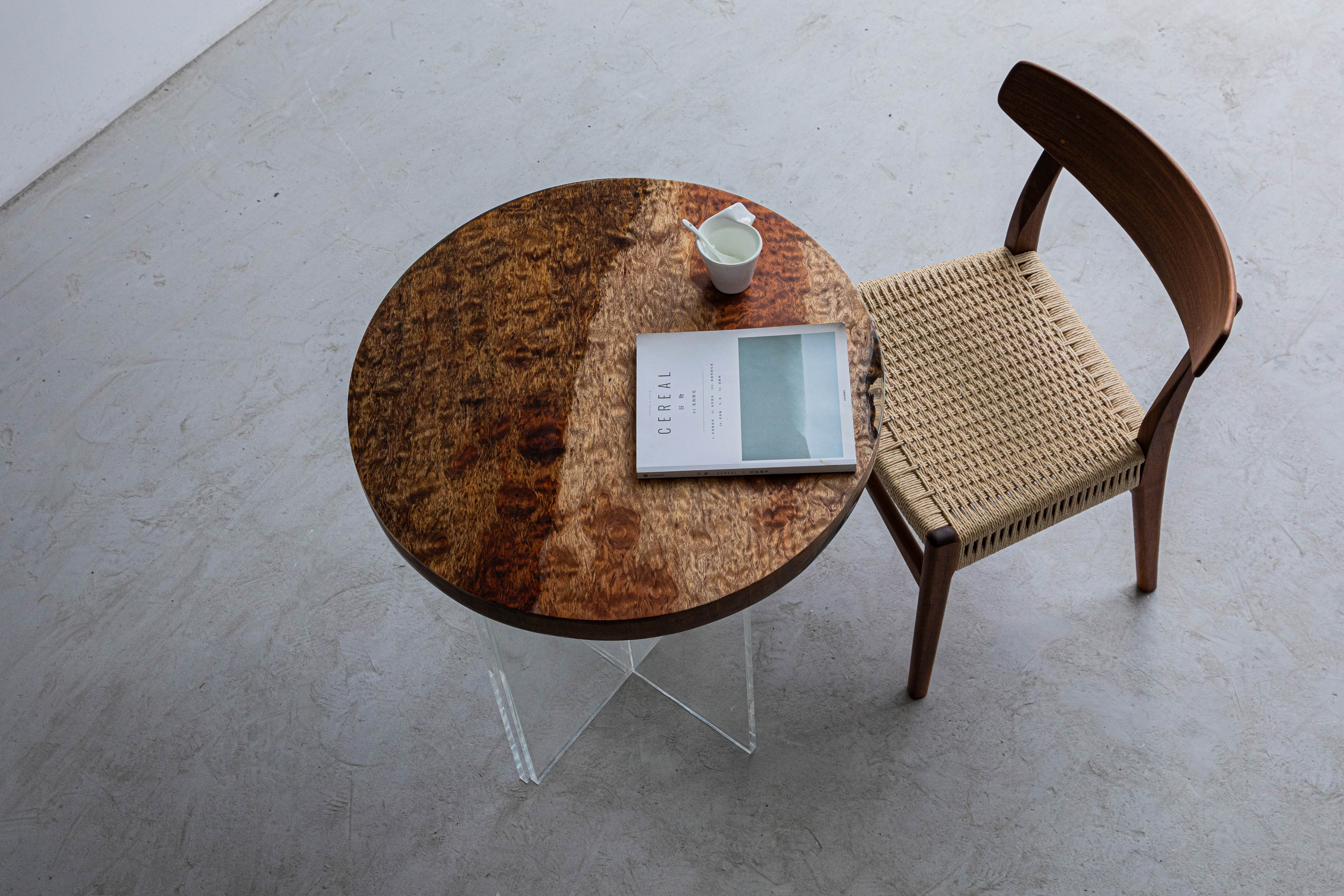 KAZANA Home Wooden Epoxy Coffee Table BE70-5.3