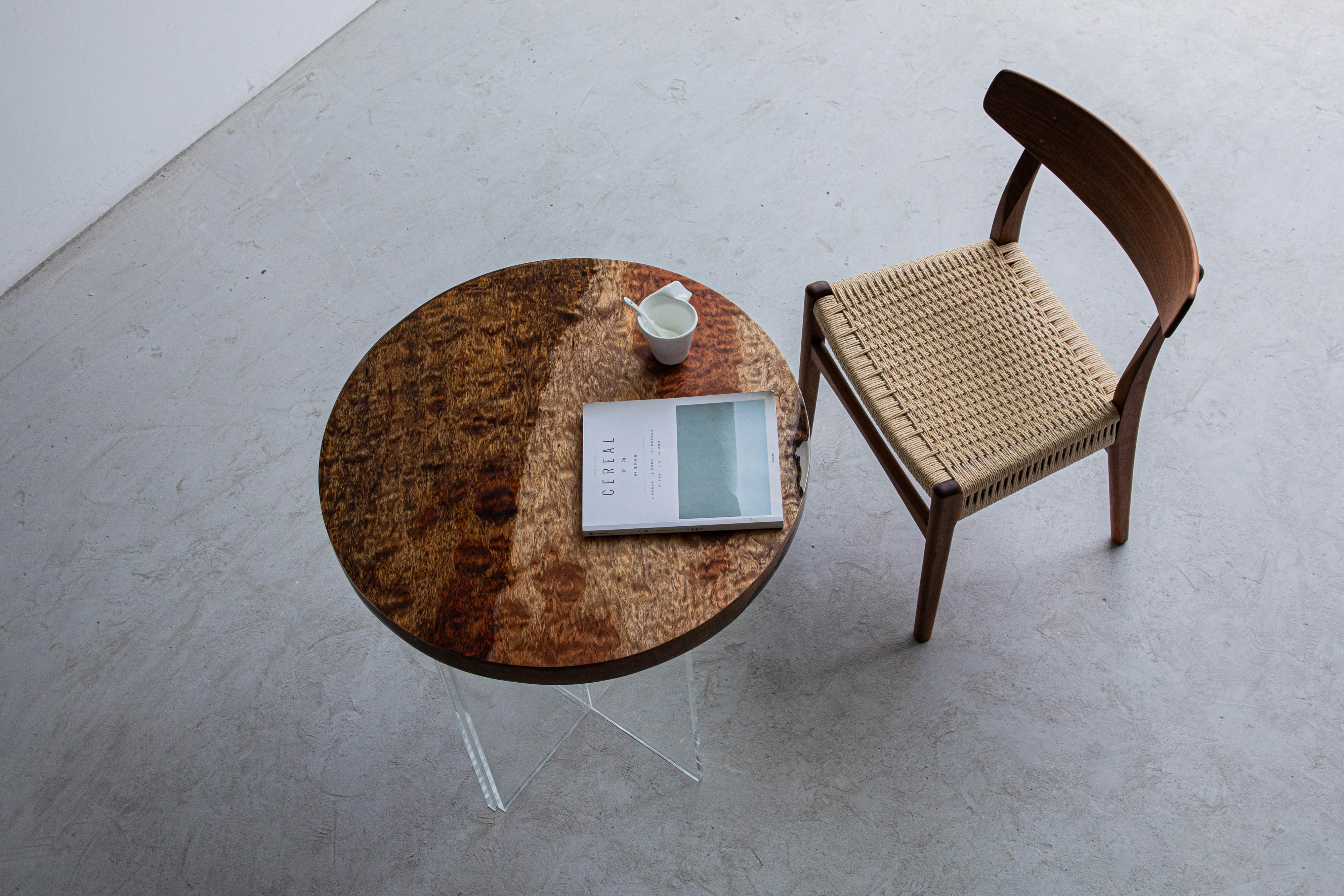 KAZANA Home Wooden Epoxy Coffee Table BE70-5.3