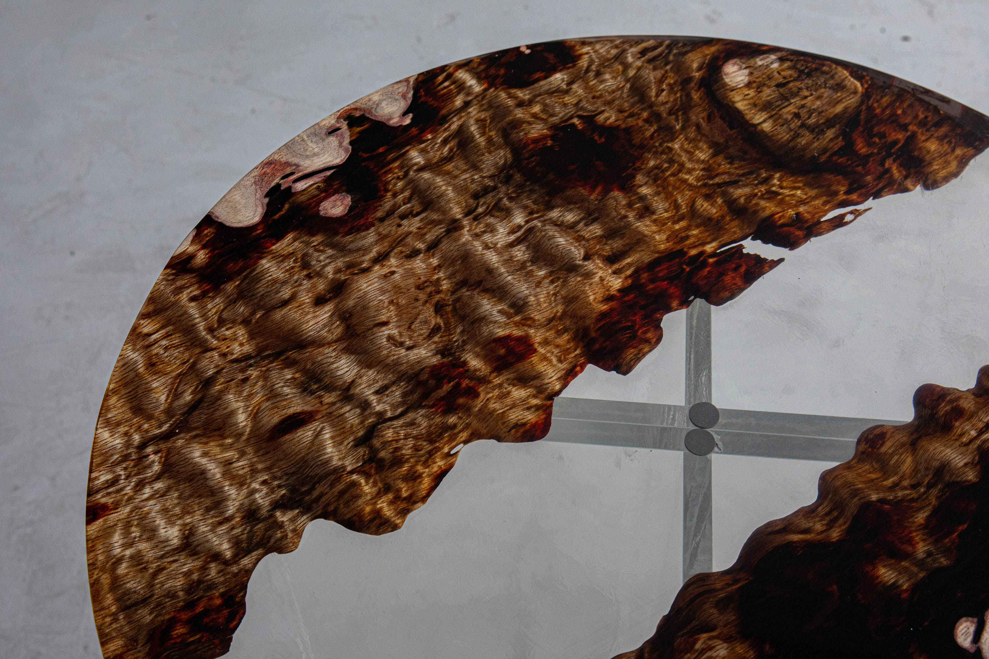 KAZANA Home Wooden Epoxy Coffee Table BE60-4.5-87BM-3