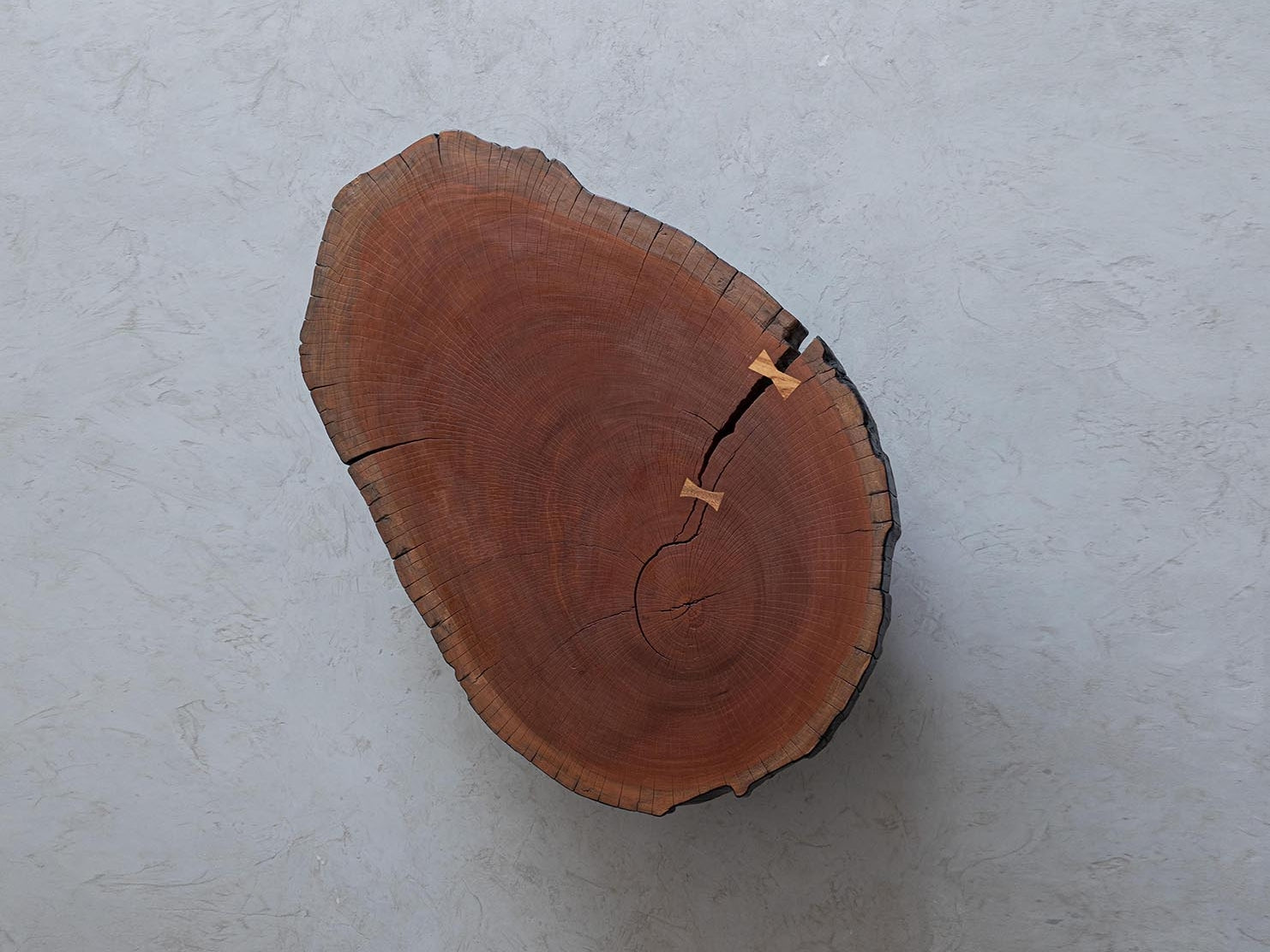 KAZANA Home Round Wood Coffee Table SP158-100-72