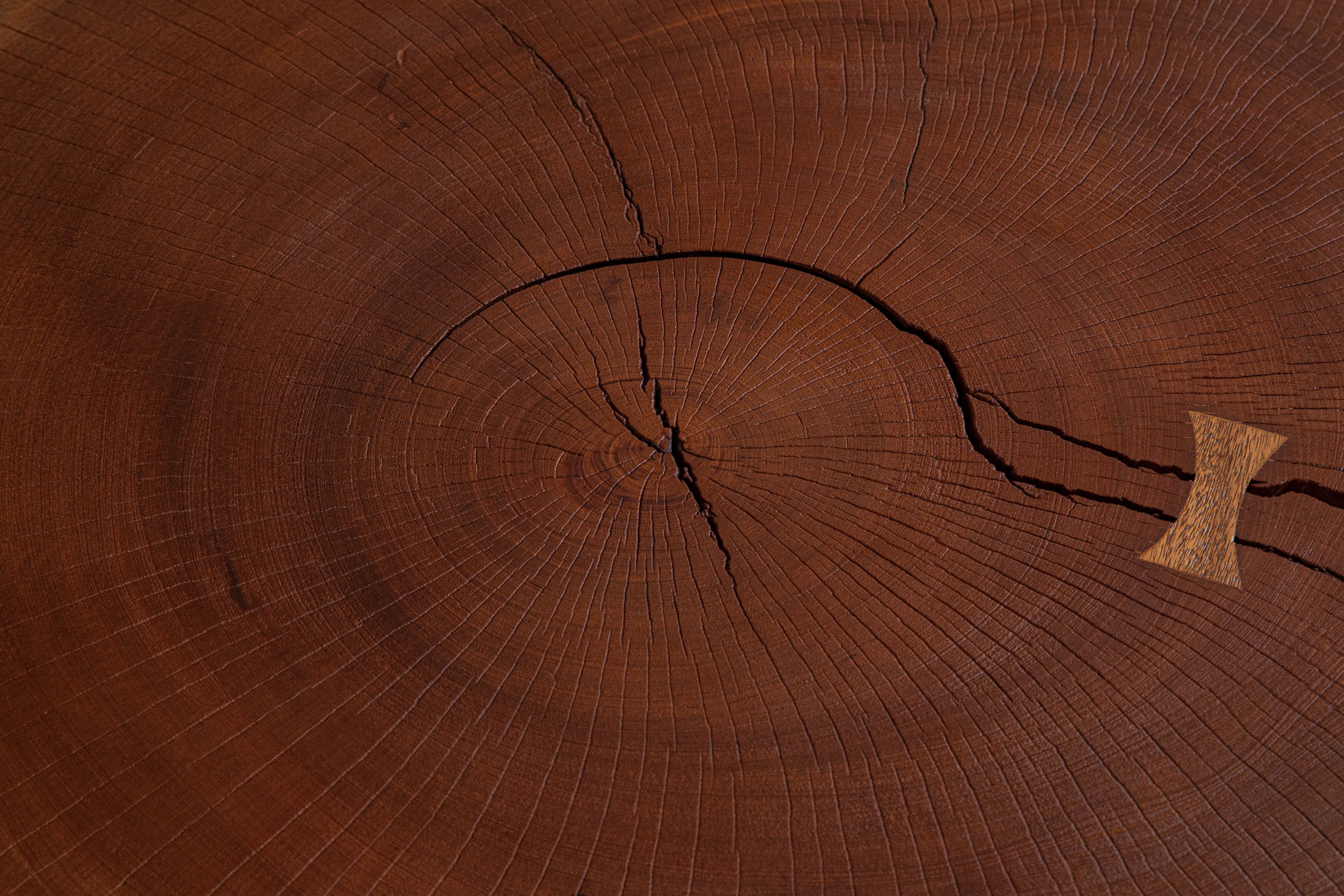 KAZANA Home Round Wood Coffee Table SP158-100-72