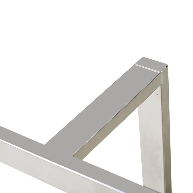 Polished Metal Table Leg / Table Base Silver Color TL-08 One-pair - Kazanahome