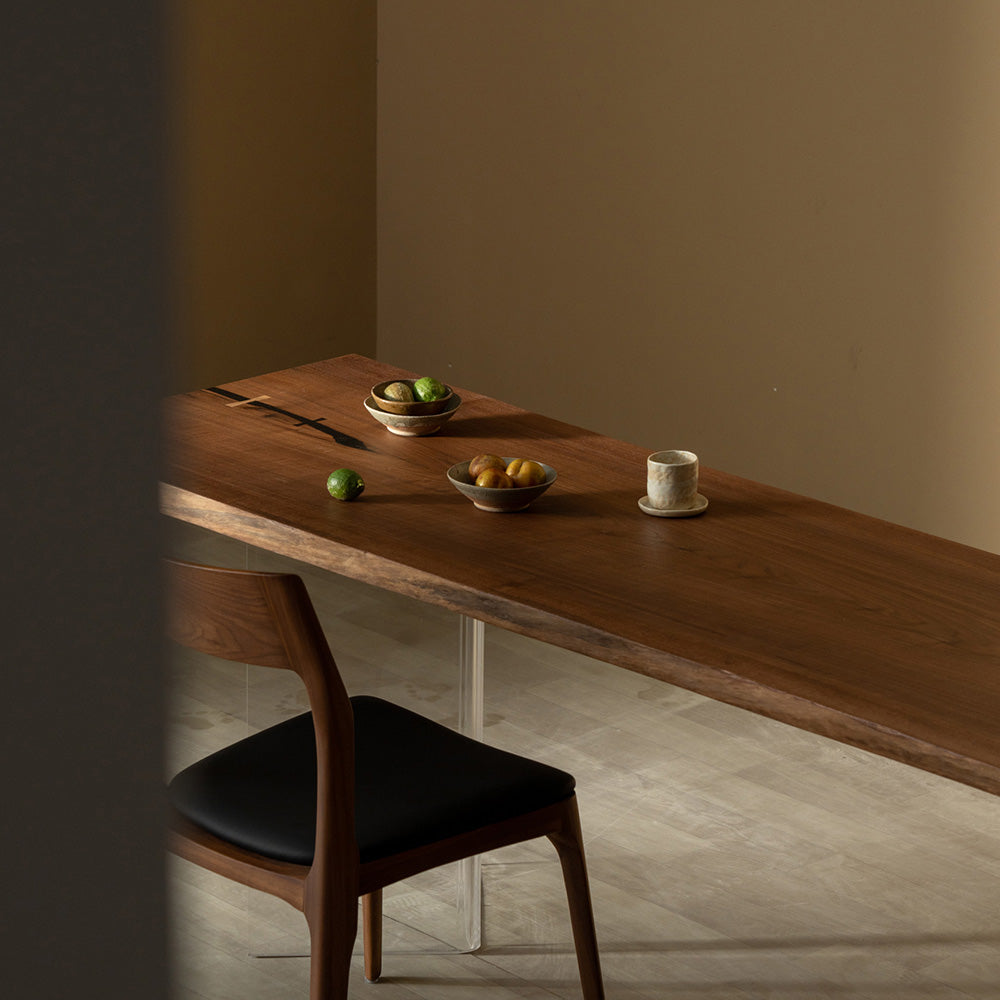 kazanahome live edge table,custom epoxy table