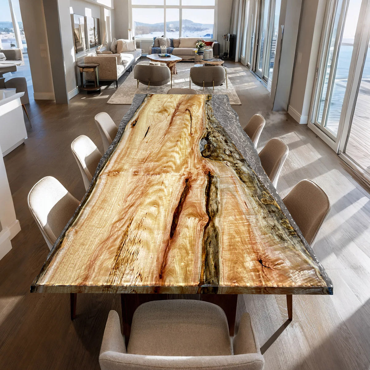 Epoxy Table-Kazanahome