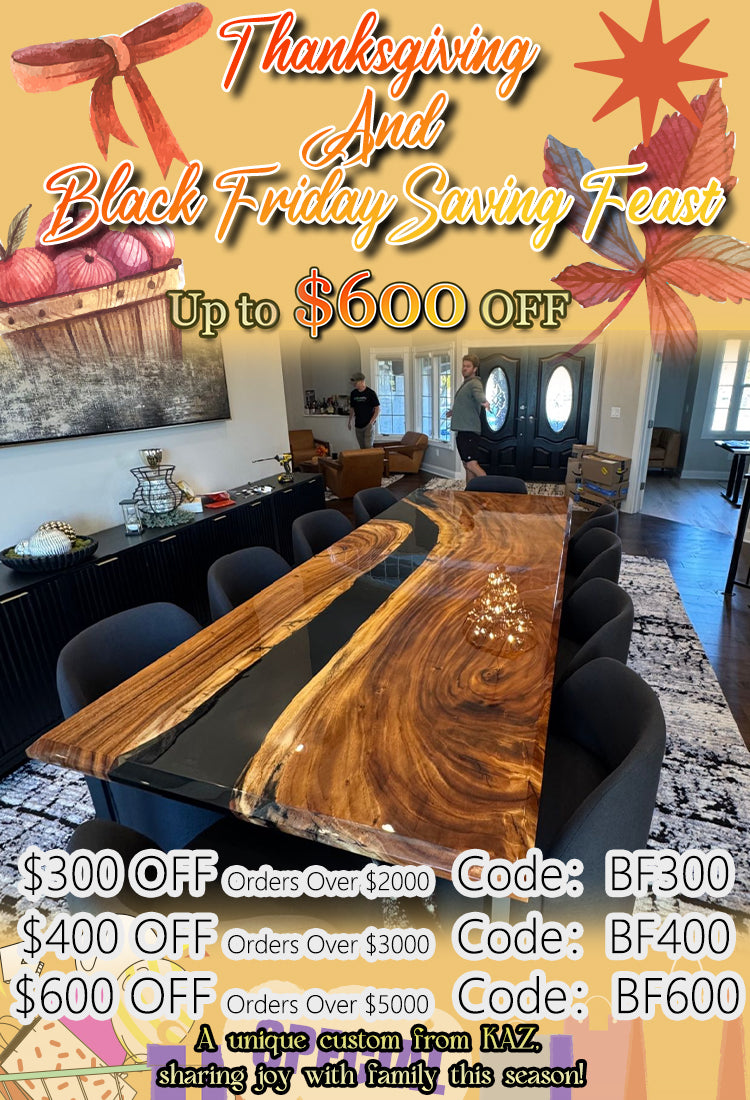 Epoxy Table - Kazanahome