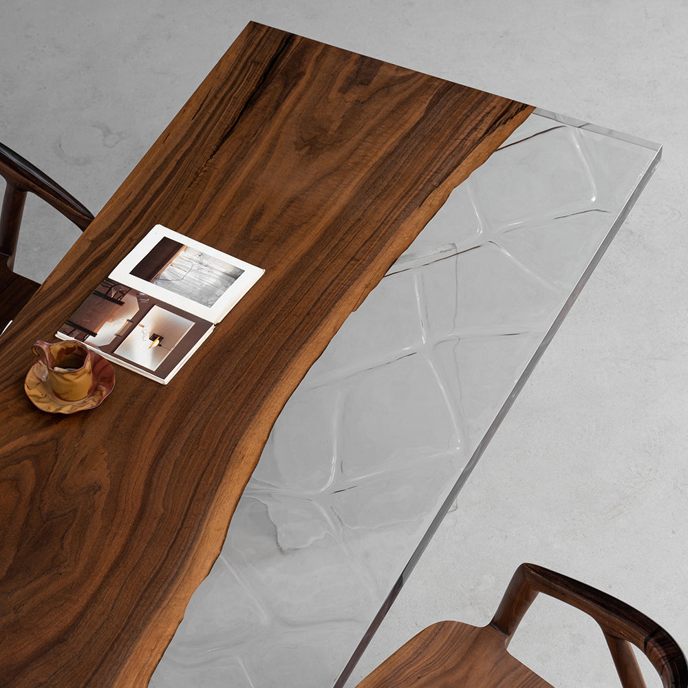 Black Walnut Wood Epoxy Tables