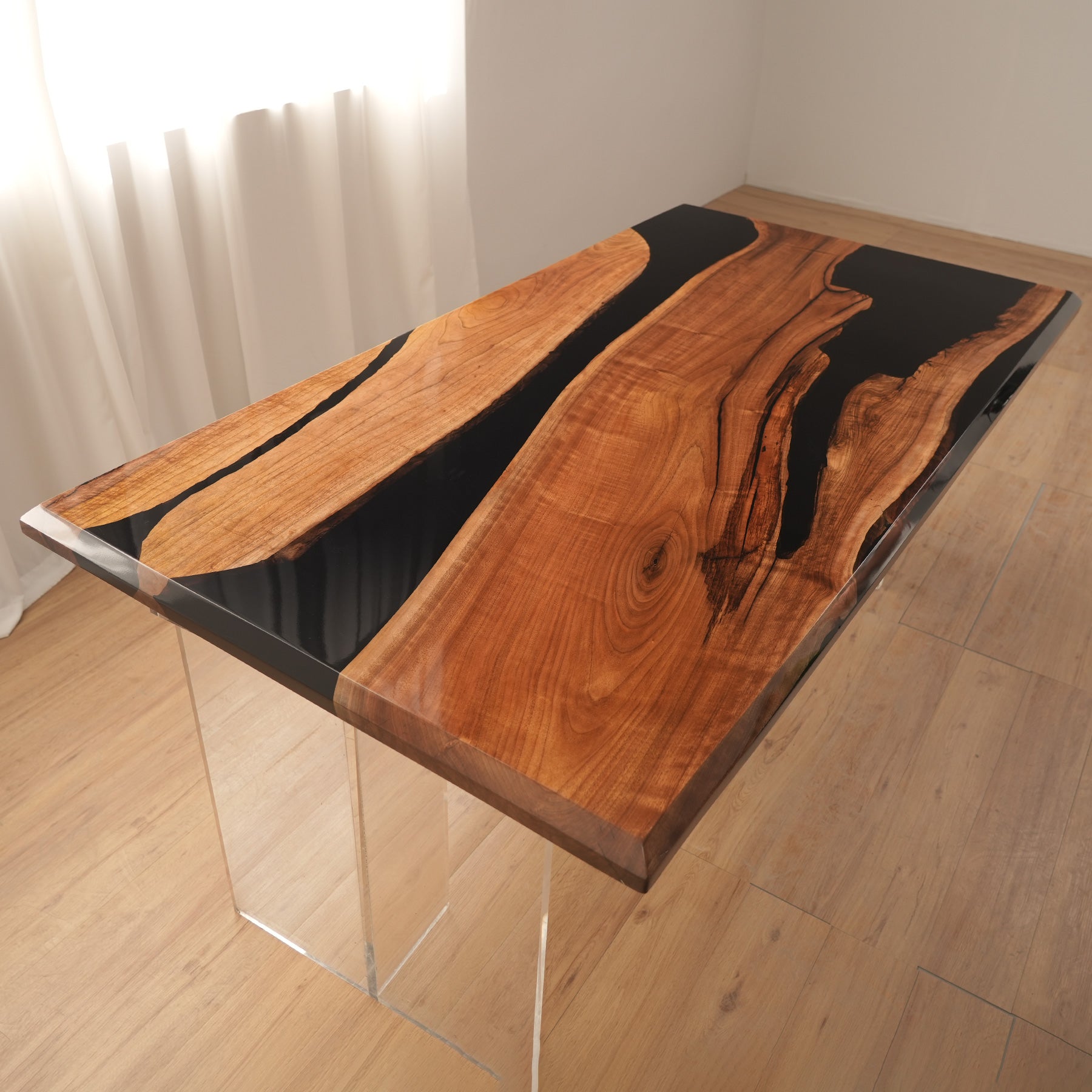 Black Walnut Resin Epoxy Tables
