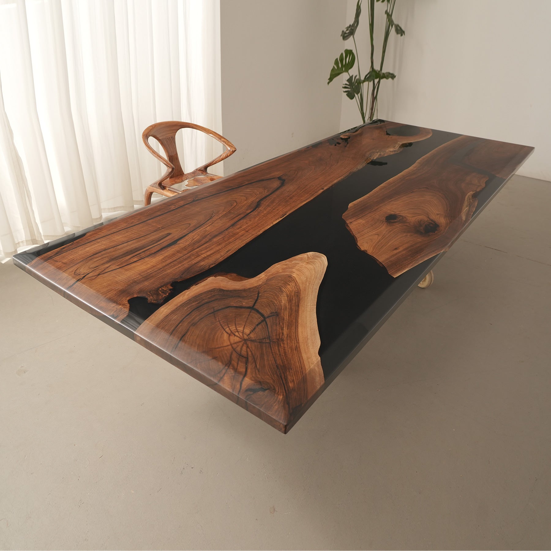 Wood Epoxy Table 