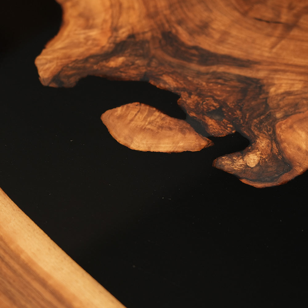 Black Walnut River Epoxy Table