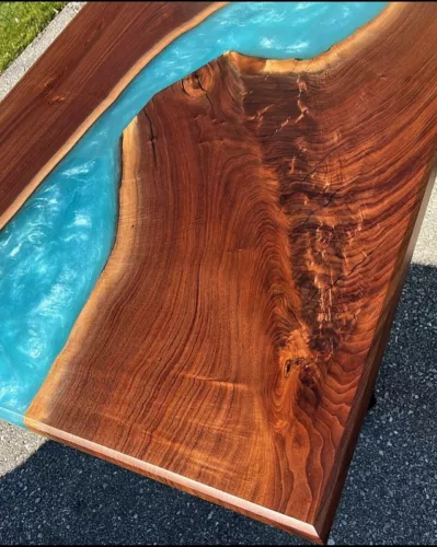 Black Walnut Epoxy Resin Tables 